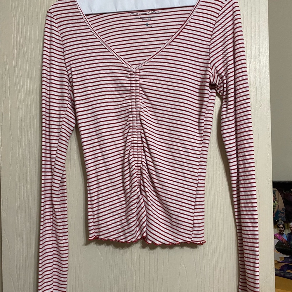 Hollister fitted long sleeve shirt